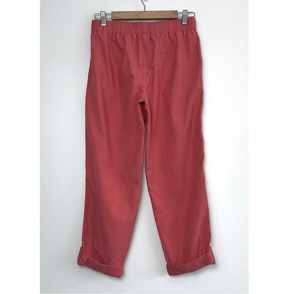 Talbots Drawstring Cuffed Pants In Washed Red - image 6
